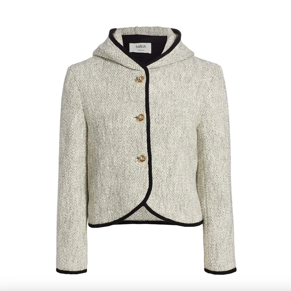 BA&SH Octave Wool-Blend Jacket